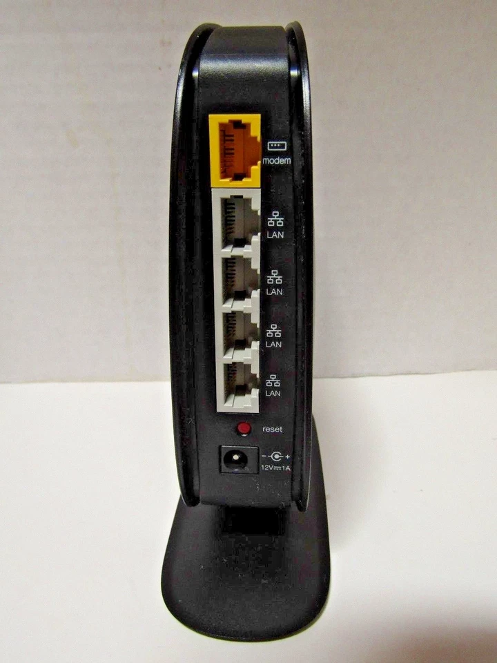 Belkin N150 Wireless Router Model F9K1001v1 Power Cord & 4' Ethernet Cord Bundle - Image 2 of 4