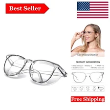 Stylish Anti-Fog Safety Goggles for Lab & Nursing