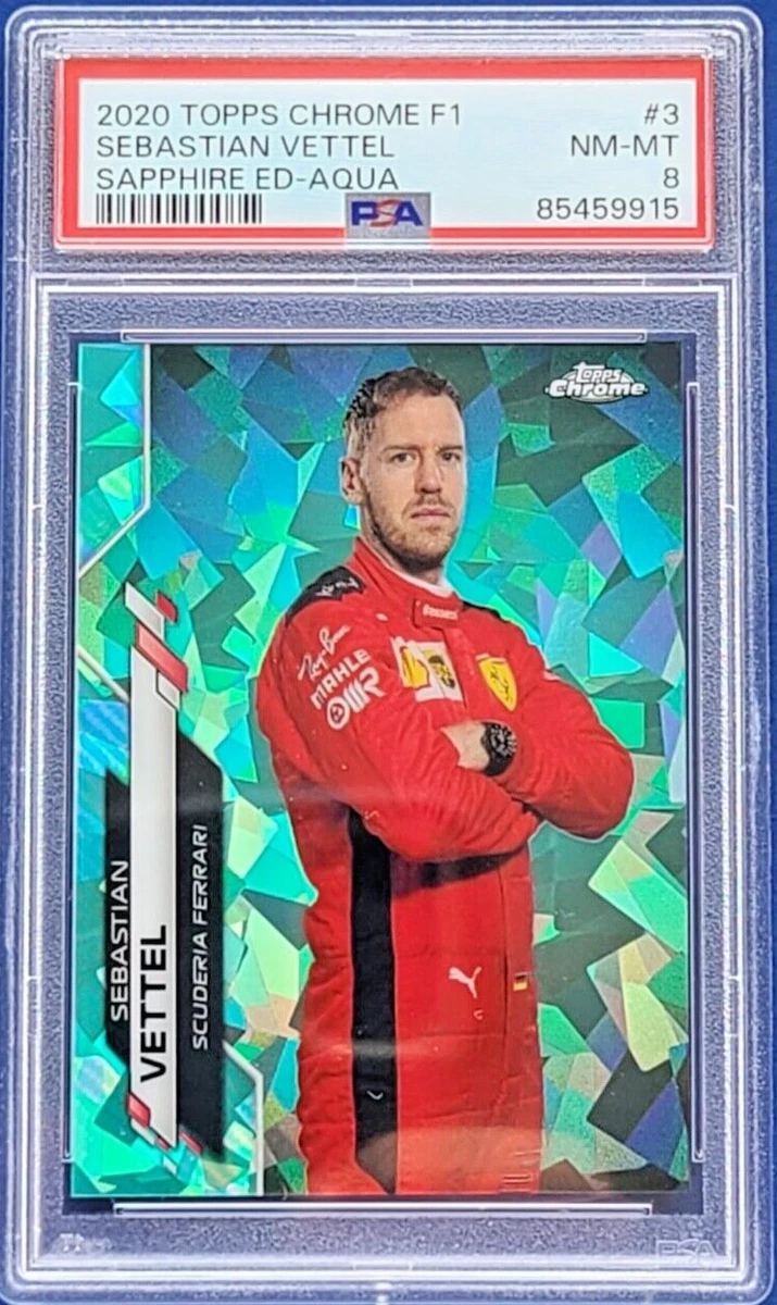 2020 Topps Chrome Sapphire Edition Formula 1 - Sebastian Vettel #3