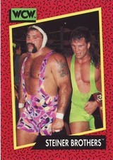 1991 WCW/WWE Impel #115 Rick Scott Steiner Brothers near mint