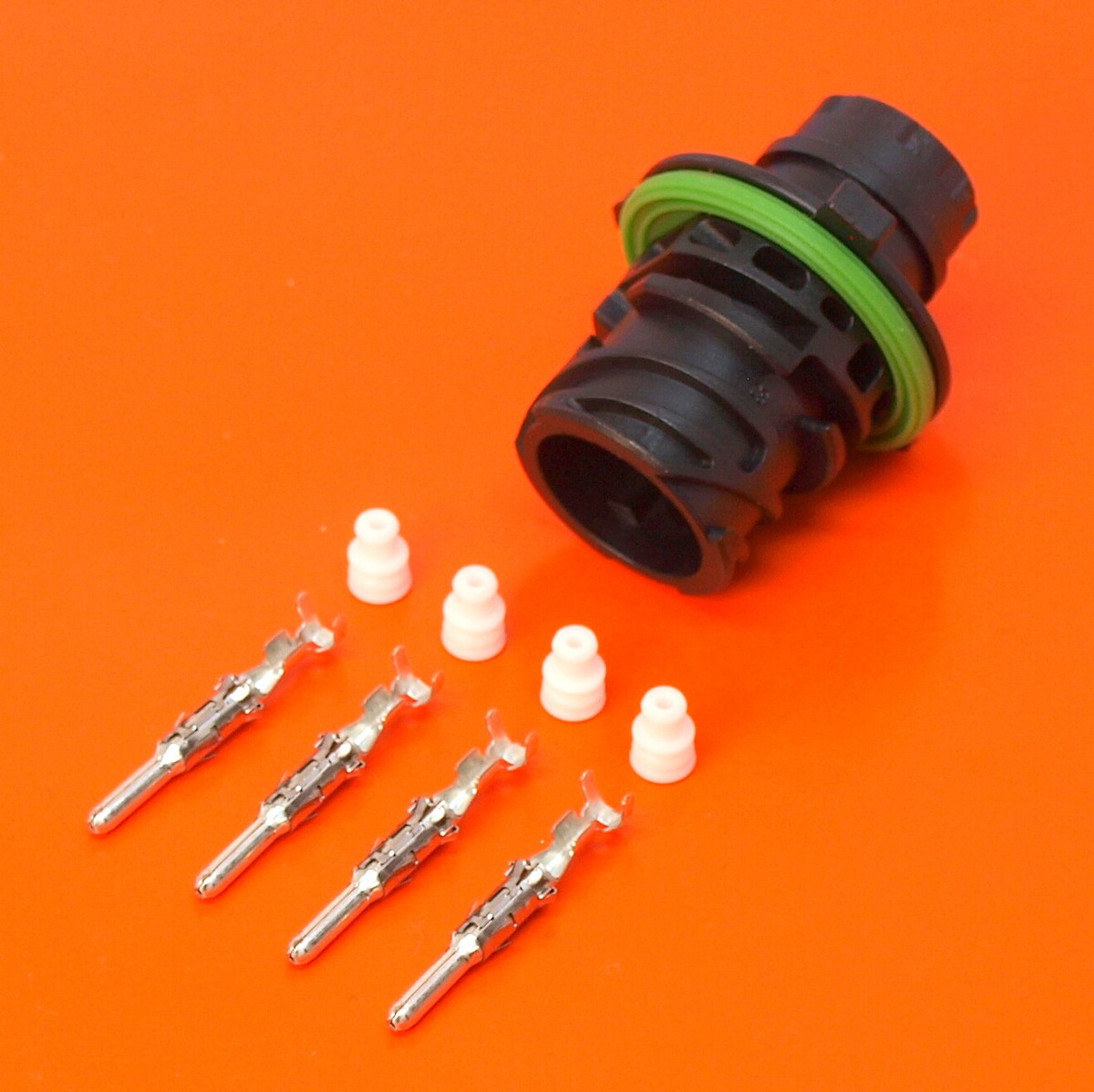 Genuine TE Connectivity 4 Pin Twist Lock Male Plug DIN Connector