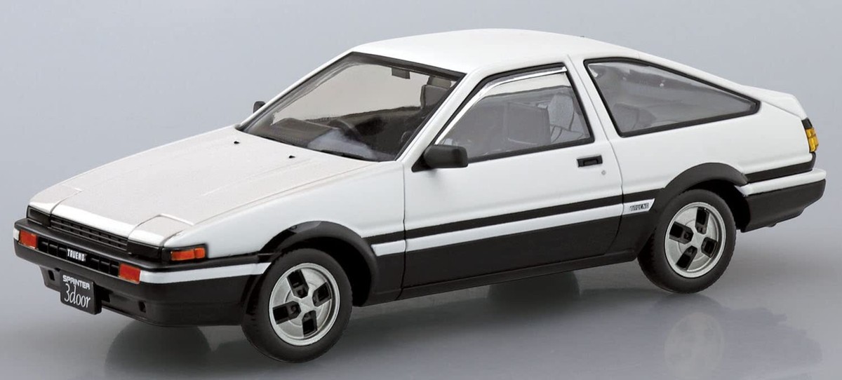 Aoshima 1/32 Scale Model Snap Car 16-A Kit Toyota AE86
