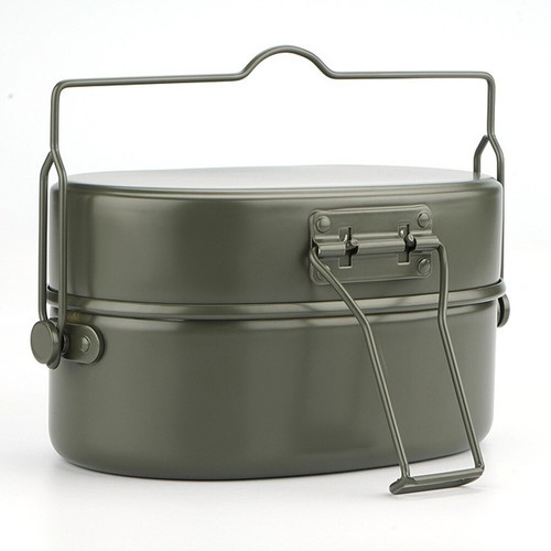 Casserole Camping Alu Anodisé 1 L – Poignée Pliable, 200 G – Feu Direct – Rando Et Pique-nique