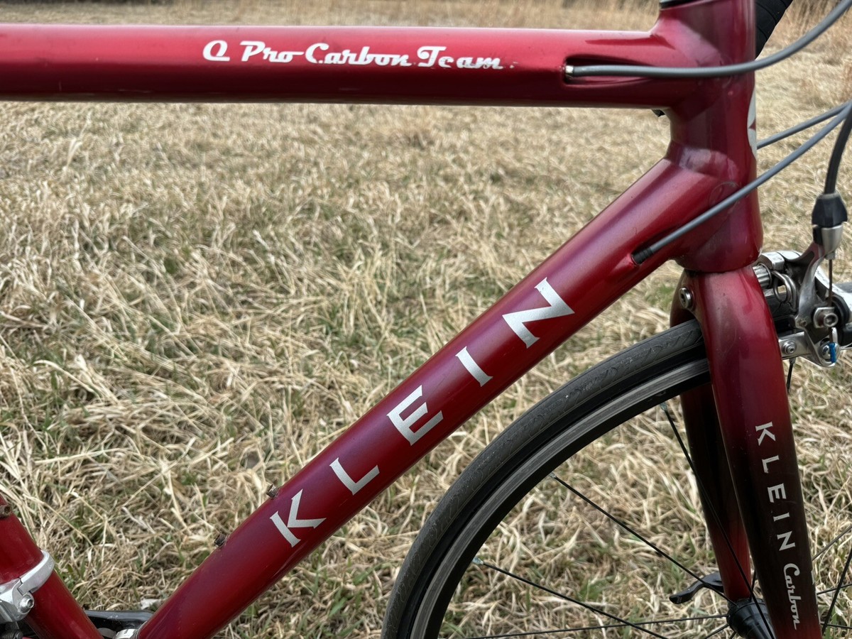 クラインqカーボンチームフレーム 希少  Q-Carbon TEAM Klein Q Carbon Team (Quantum) Road Bike - Shimano Dura Ace