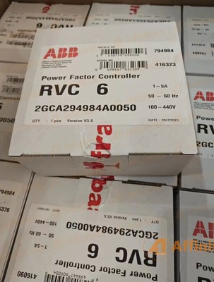 1pc ABB RVC-6 power factor controller 100-440VAC/cxc
