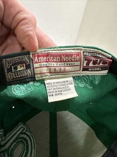 COOPERSTOWN COLLECTION GREEN ATLANTA BRAVES HAT - Picture 11 of 15