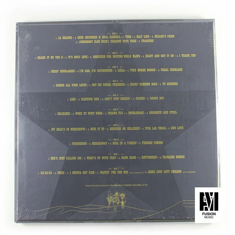 ZZ Top – Goin' 50 603497851607 EU Vinyl 5LP Box Set Limited SEALED Foto 2 de 2