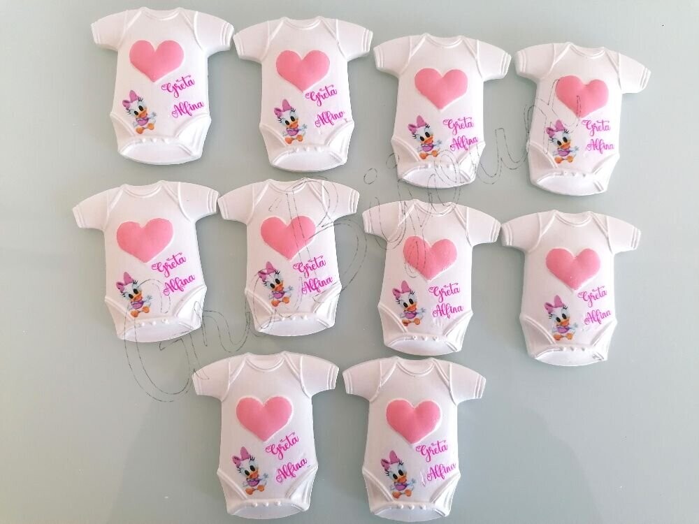 Customizable Baby Bodysuit Birth Favor Gift Set  -image