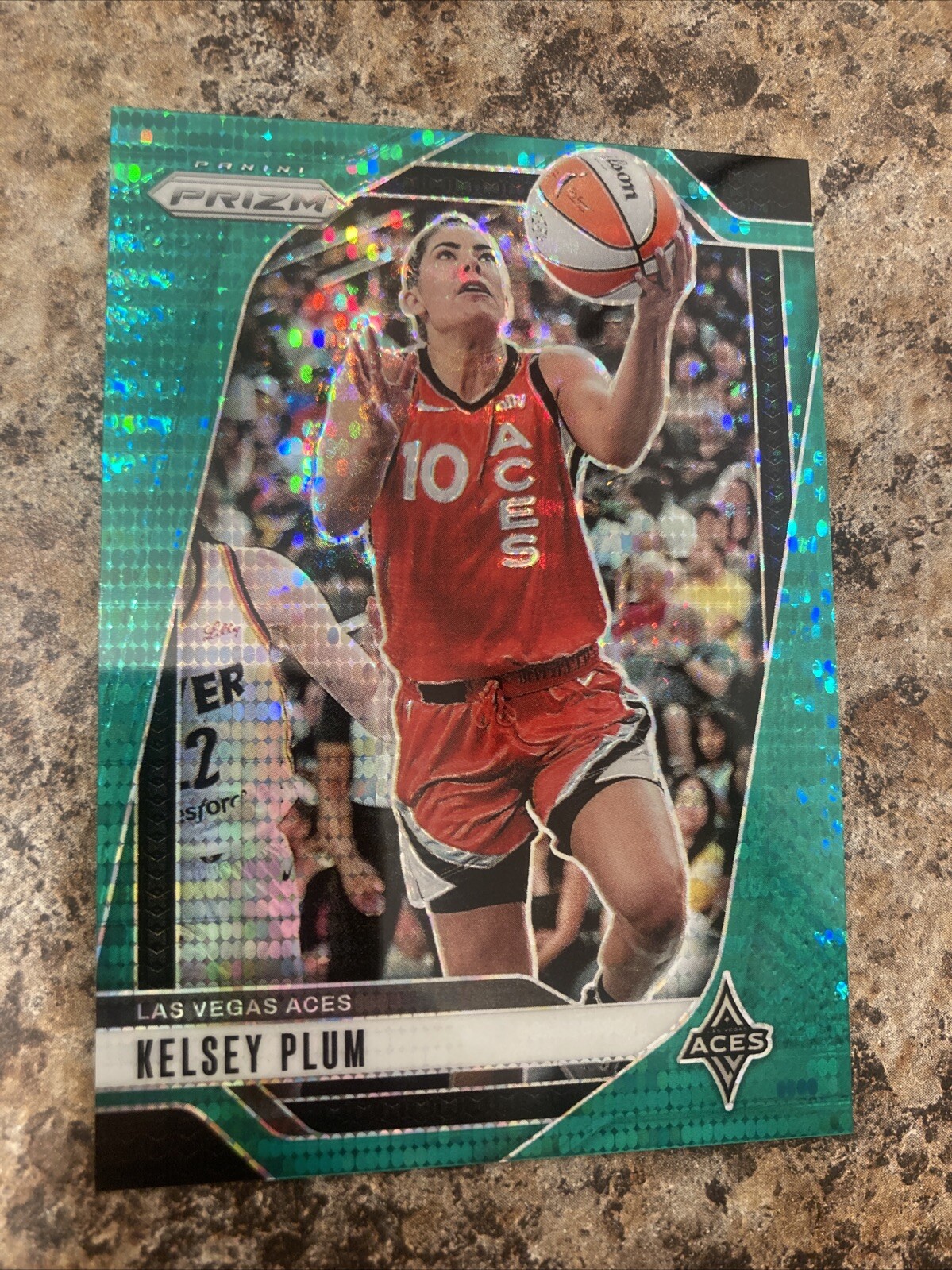 2024 WNBA Prizm KELSEY PLUM #13/25 “GREEN PULSAR” SP🔥RARE! eBay 1/1!