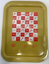 Coca Cola Montreal XXI Olympics Tray Limited Canadian Edition 1976