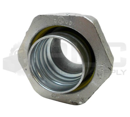LOT OF 5 NEW HUBBELL 1-1/2" COMPRESSION CONNECTOR - Picture 3 of 4