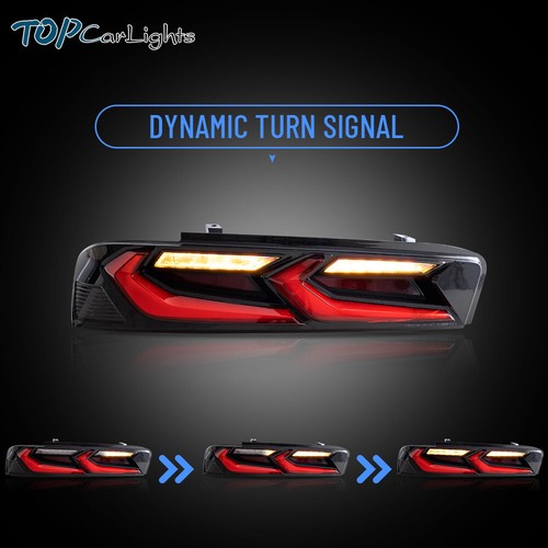 Faros LED VLAND + luces traseras LED rojas para Chevrolet Camaro 2016-2018 - Imagen 12 de 20