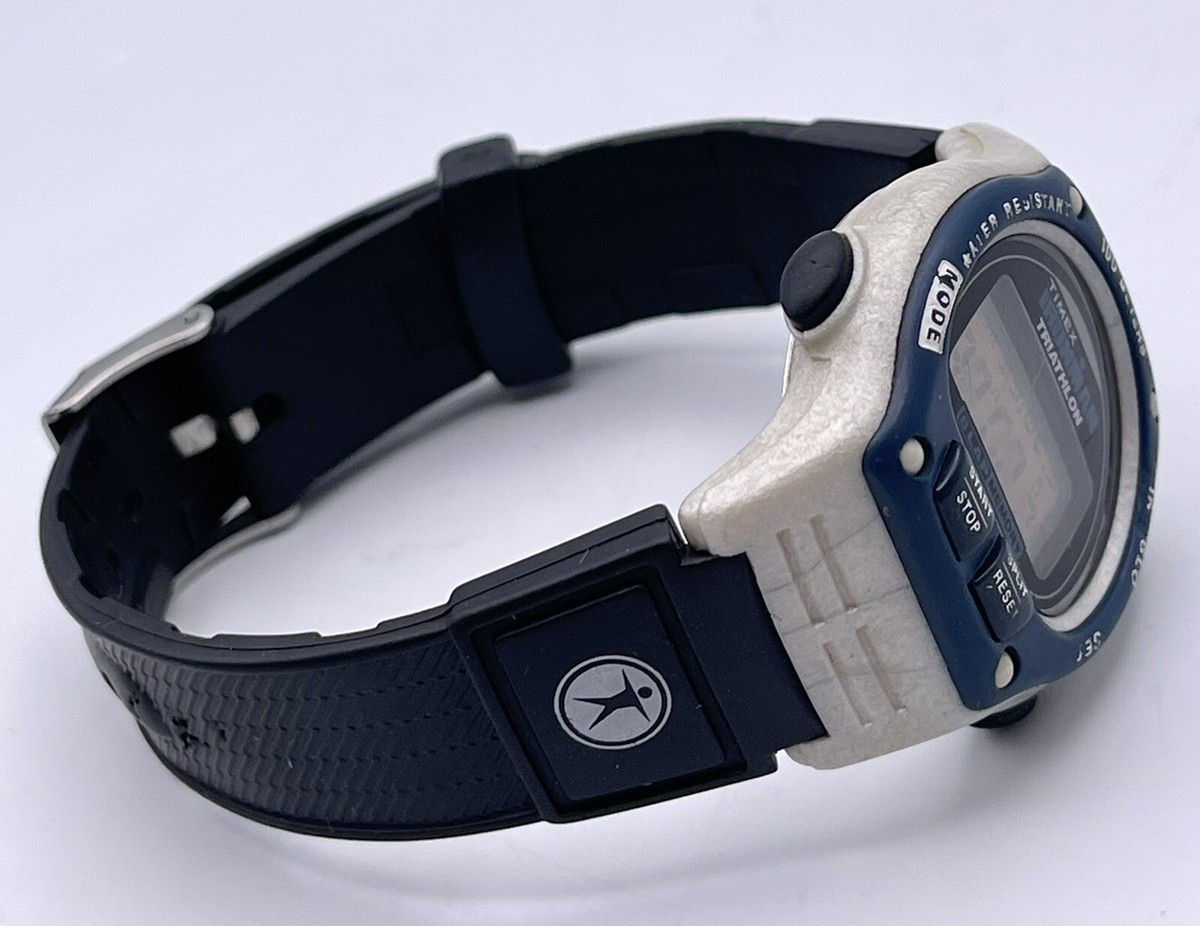 Vintage Timex Ironman Triathlon Indiglo 100M, 8 Lap, Men's Watch