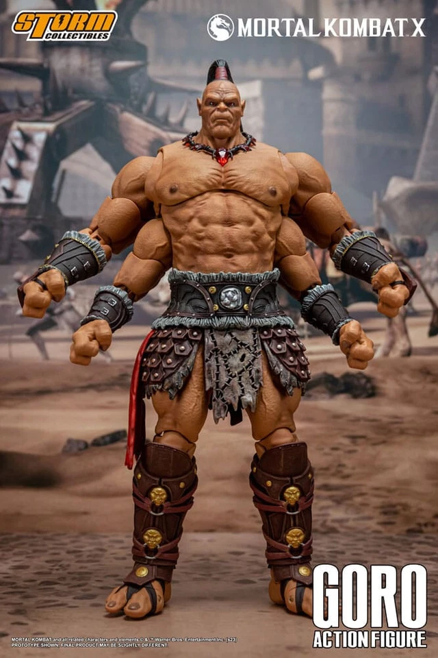 MORTAL KOMBAT: GORO 1/12 Action Figure 18 cm STORM COLLECTIBLES - Imagen 4 de 4