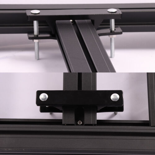 63" x 51" Aluminum Platform Flat Roof Rack Universal Cargo Carrier 600lbs Load - Picture 16 of 19