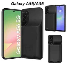10000mAh Battery Charger Case forSamsung Galaxy A36/A56 Powerbank Charging Cover