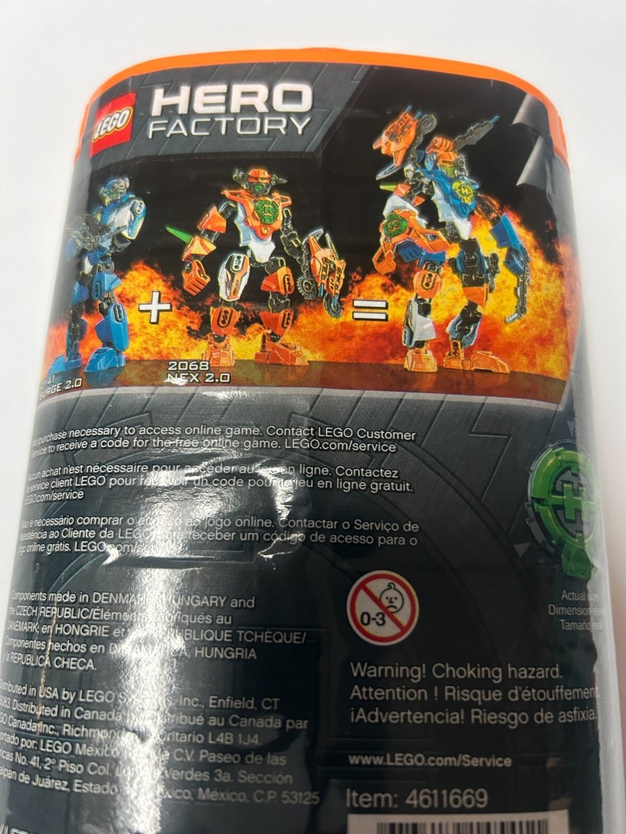 LEGO HERO Factory: Nex 2.0 (2068) for sale online | eBay