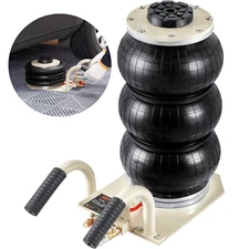 VEVOR Triple Bag Air Jack 3 Ton/6600 lb Pneumatic Jack 17.7" for Car SUV Lifting