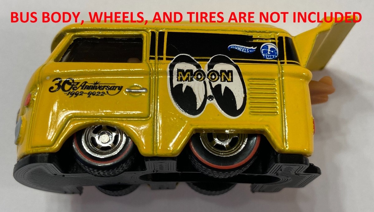 Custom Lowrider Base For Hot Wheels VW Kool Kombi 1:64 Custom Lowrider Base For Hot Wheels VW Kool Kombi 1:64