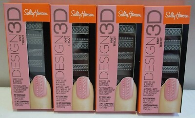 Sally Hansen Design 3D 310 Knit Lot of 4