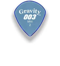 Gravity Picks 003 Mini 2mm Blue Acrylic  G003M2P 