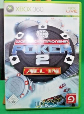MS XBox 360 Game World Championship Poker 2 - All In - X-Box 360 Spiel
