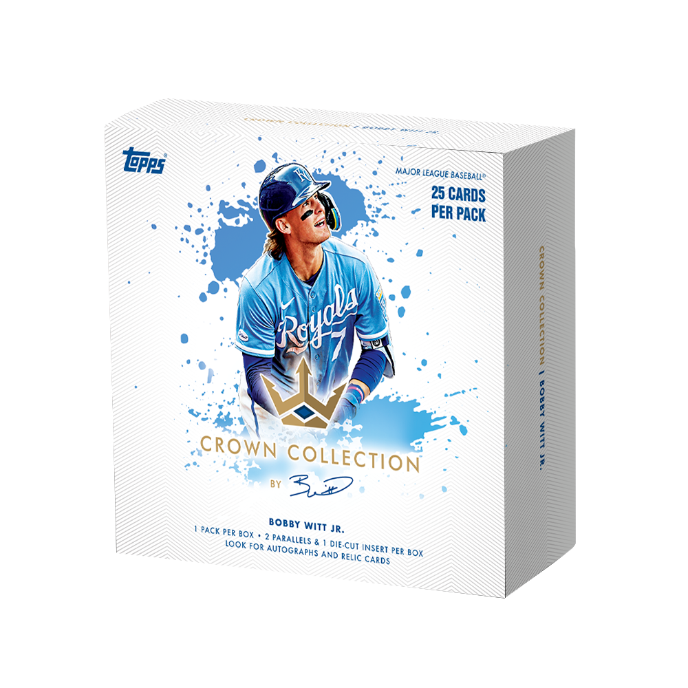 2022 Topps X Bobby Witt Jr. Crown Collection Baseball Factory 