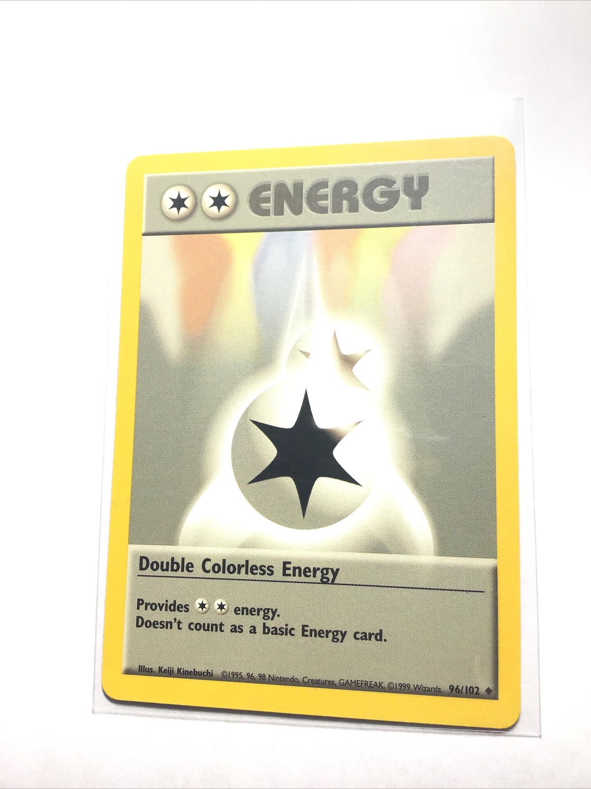 DOUBLE COLORLESS ENERGY - 96/102 - Base Set - Pokemon Card - MP