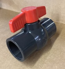 1-1/2 PVC Ball Valve Threaded Sch. 40
