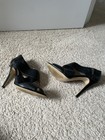 Boutique 9 Women’s BTThomsina Black Open Toe Dress Sandals Size 8.5  4” Heels — photo 3