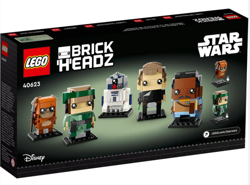 Lego Star Wars Brickheadz - Helden der Schlacht von Endor (40623) - NEU & OVP - Bild 2 von 3