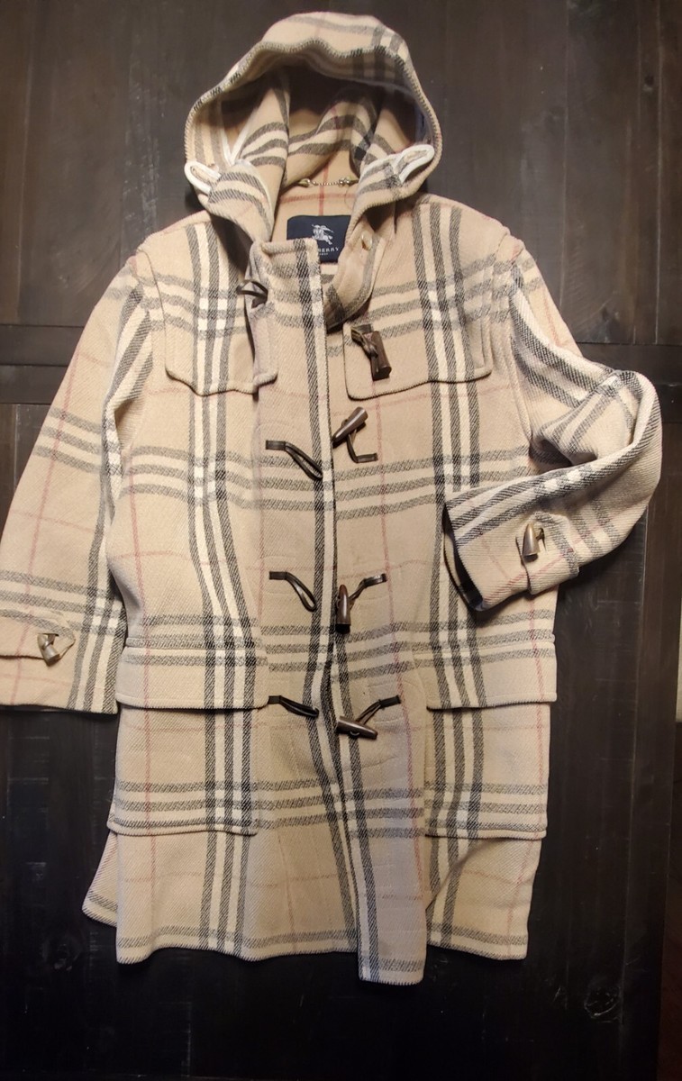 Iconic Original Burberry Plaid Check Made in London Wool Iconic Original Burberry Plaid Check Made in London Wool