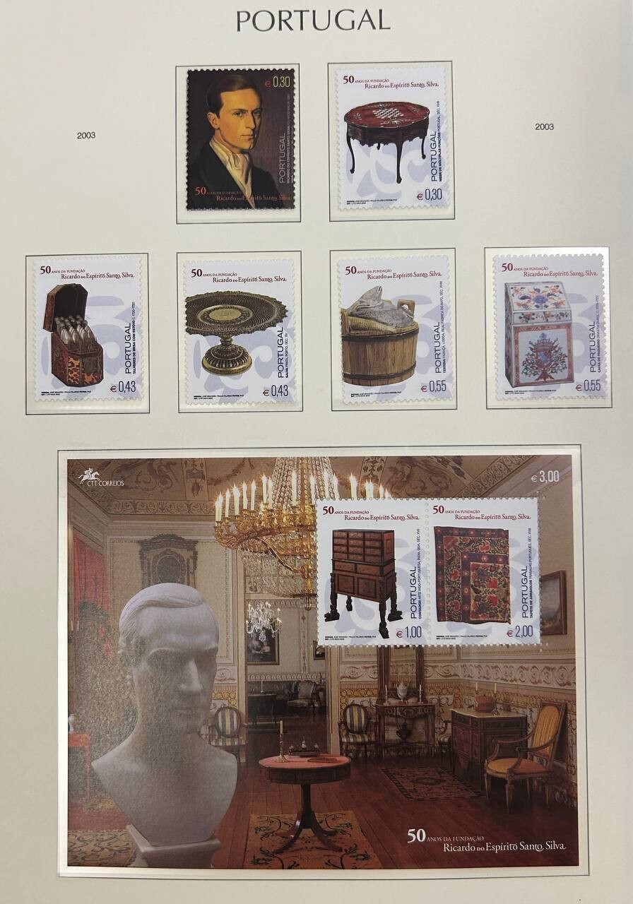 Portugal 2003 block+ stamps Mi#bl.188+2698-2703 MNH CV=14$ Portugal 2003 block+ stamps Mi#bl.188+2698-2703 MNH CV=14$