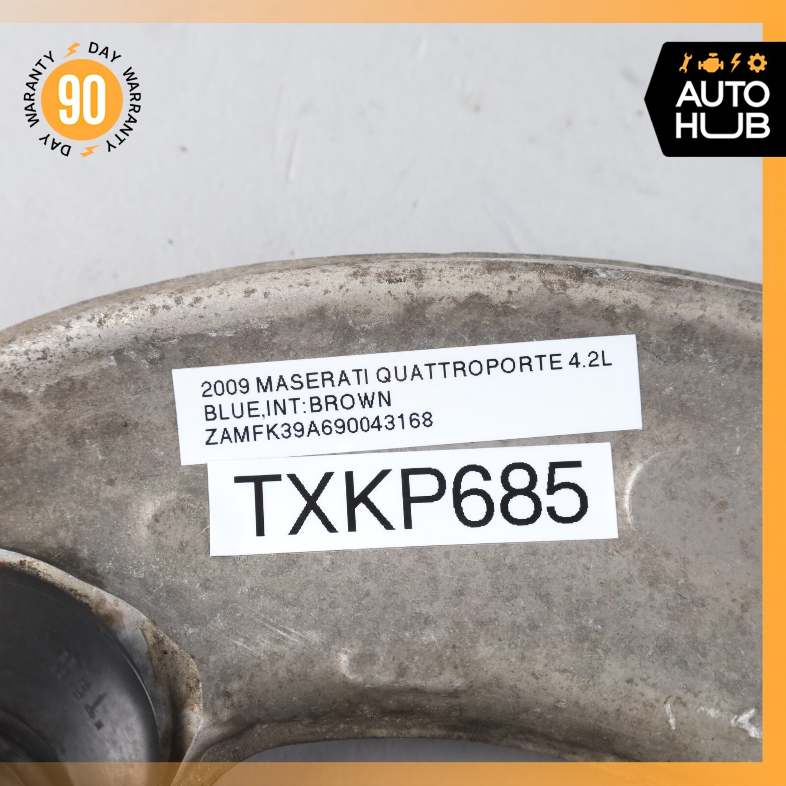 03-10 Maserati Quattroporte M139 Rear Left Side Top Upper Control Arm OEM 72k