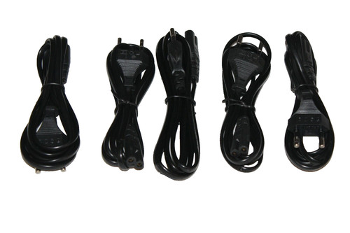 5x NETZKABEL-STROMKABEL-NETZTEIL FÜR PS1+PS2+PS3+PS4+X BOX