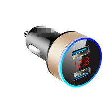 Usb Phone Charger Car Cigarette Lighter Socket Adapter Plug With Led Voltmeter Usb Phone Charger Car Cigarette Lighter Socket Adapter Plug With Led Voltmeter