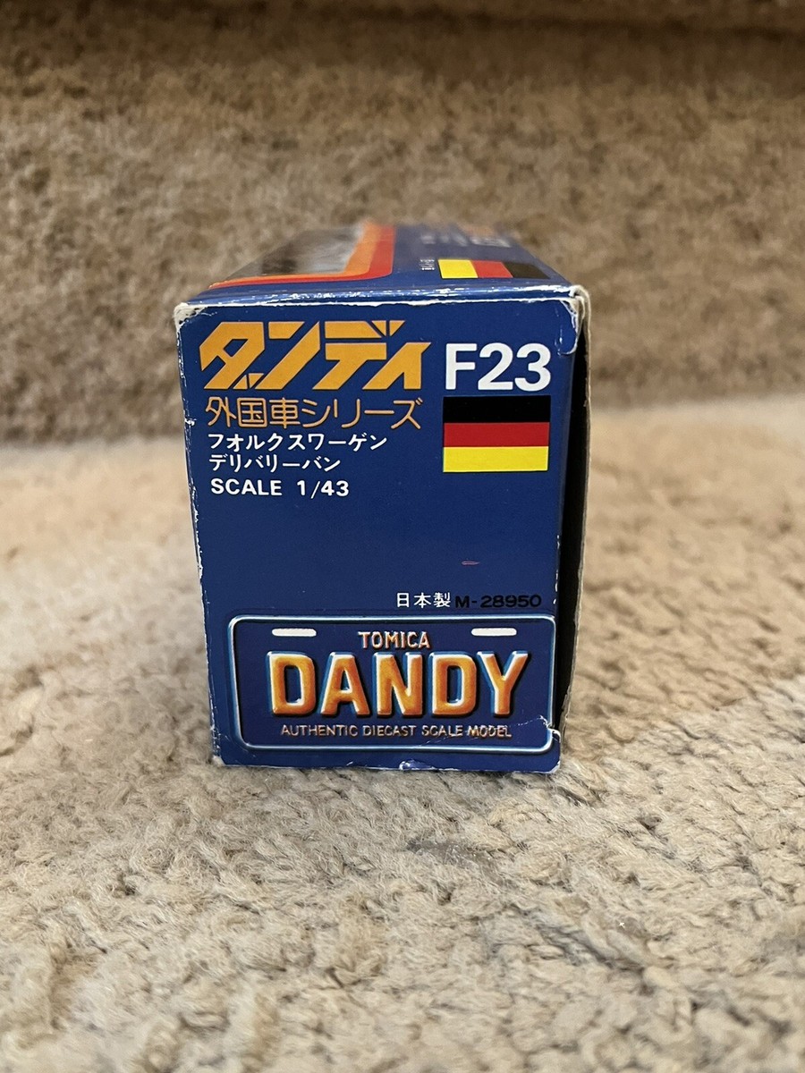トミカ/Tomika　ビンテージ　VWデリバリーバン(左) RARE TOMICA DANDY VW T1 DELIVERY VAN VOLKSWAGEN SPORTS CLUB 1:43
