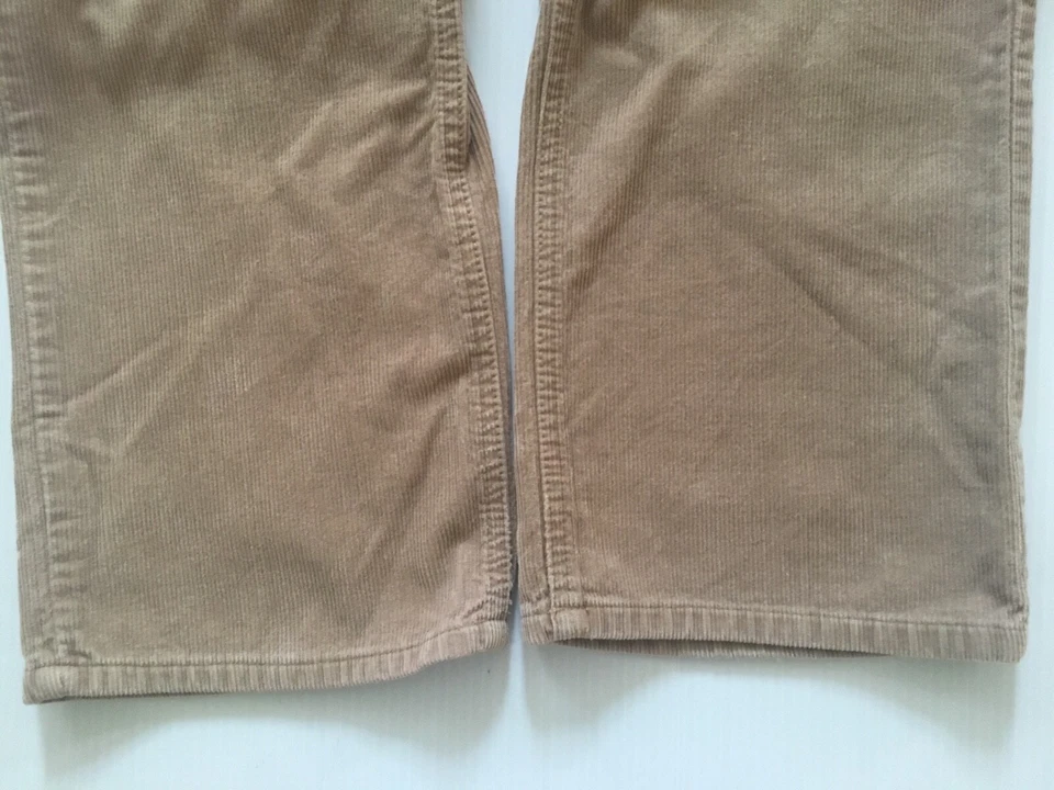 Calvin Klein Women's Corduroy Tan Pants Boot Cut Size 4 Cotton - Image 3 of 4