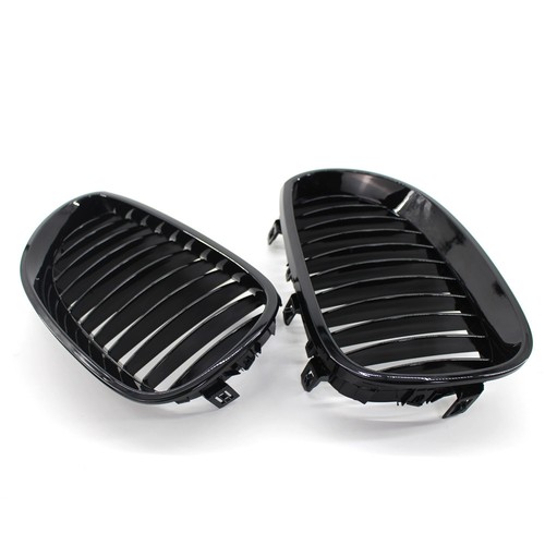 Shiny Black Grille For BMW E60 E61 M5 5 Series 03-09 AZ-00 - Bild 4 von 6