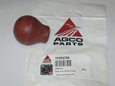 GENUINE Allis Chalmers Throttle Lever Knob RED 70254706 185 180 175 170 160 OEM