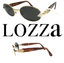 Lozza SL 1195 Sunglasses Men Metal Vintage 90s Made In Italy Women