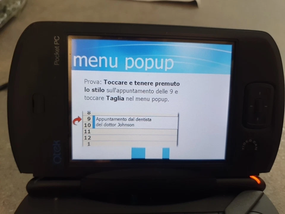 Agenda Pocket Pc Qtek 9000 PDA Phone HTC Innovation Windows +SD 1GB Raro!!! - Immagine 4 di 4