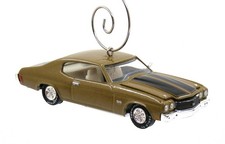 1970 Chevy Chevelle SS Gold Chevrolet Christmas Ornament