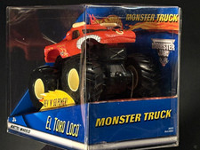 Hot Wheels Monster Jam El Toro Loco Red/Black Monster Truck 2001 Unopened Box