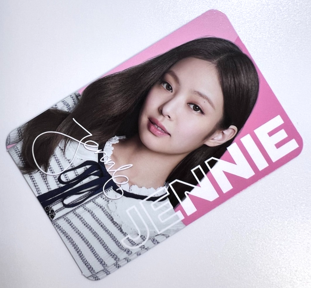 BLACKPINK JENNIE [BLACKPINK X OREO Official Limited Photocard] / K