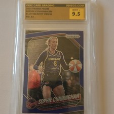 2025 Panini Prizm Sophie Cunningham Blue Velocity #63 Indiana Fever MINT+ 9.5