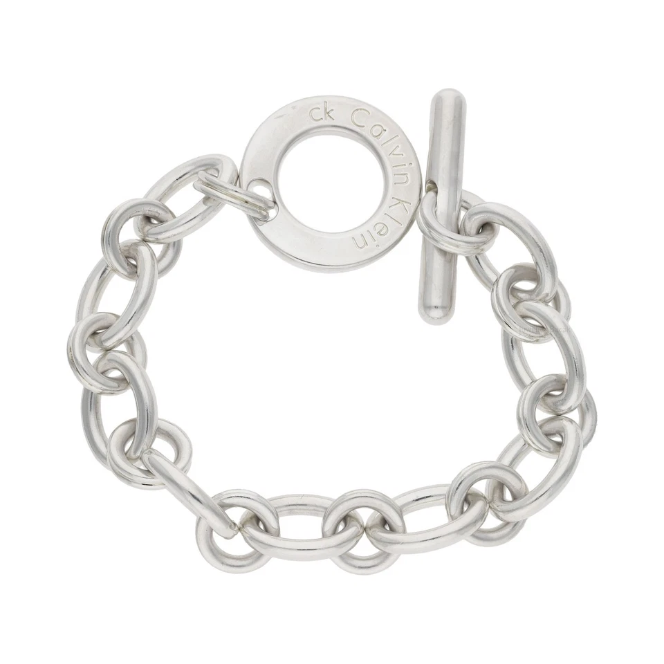 Calvin Klein Armband 925/000 Sterling Silber getragen 25320786 22 cm - Bild 2 von 3