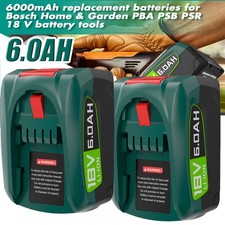 For Bosch Green 18v PBA 18v 6.0Ah Lithium Battery Power For All Battery Alliance