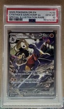 2025 Pokemon Destined Rivals Cynthia's Garchomp ex #232/182 PSA 10 GEM MINT