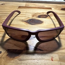 Oakley HOLBROOK Polarized Lenses burgundy custom frames used